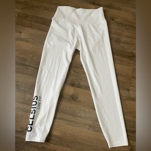 Ododos white leggings size M